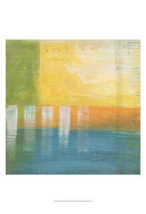 Framed Citrus Fields I Print