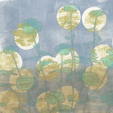 Framed Spotlight Floral II Print