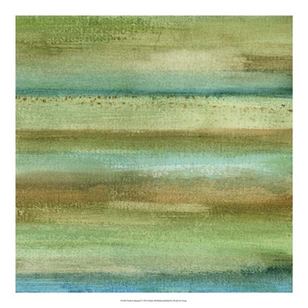 Framed Fields in Spring II Print