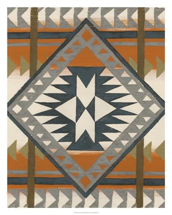 Framed River Canyon III Print