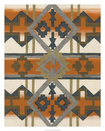 Framed River Canyon IV Print