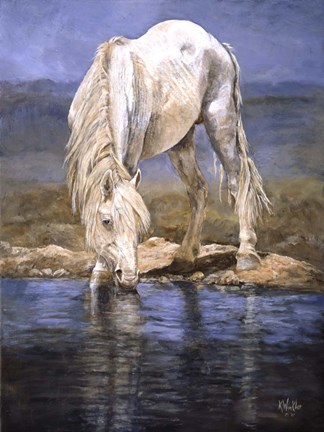 Framed Rhapsody in Blue Print