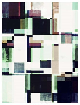 Framed Color Block II Print