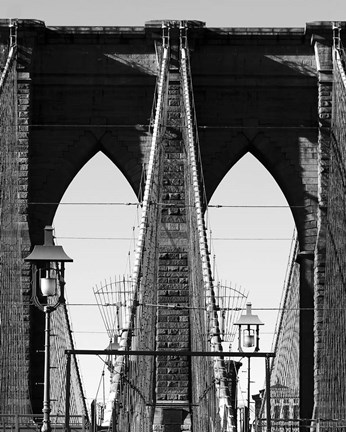 Framed Bridges of NYC II Print