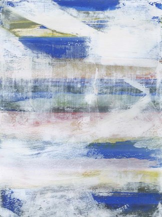 Framed White Wash II Print