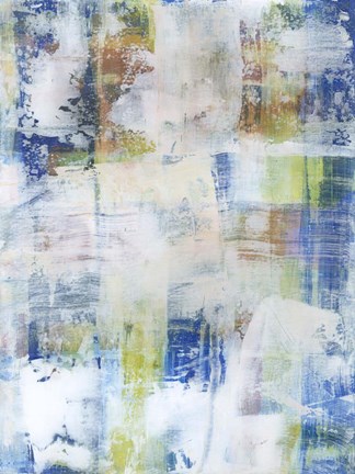 Framed White Wash III Print