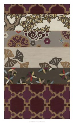 Framed Autumnal Tapestry II Print