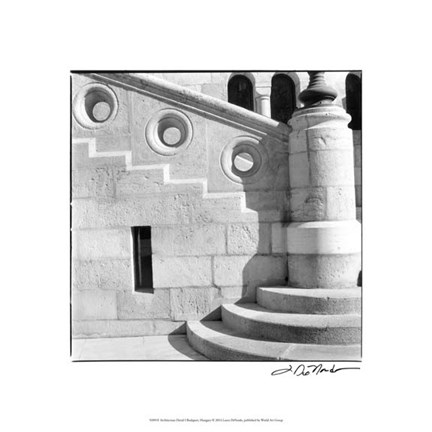 Framed Architecture Detail I Budapest Print