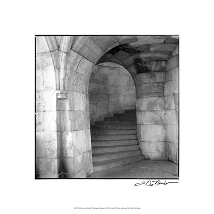 Framed Architecture Detail II Budapest Print