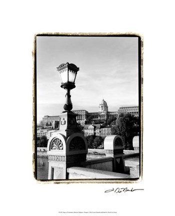 Framed Steps to Fisherman&#39;s Bastion Print