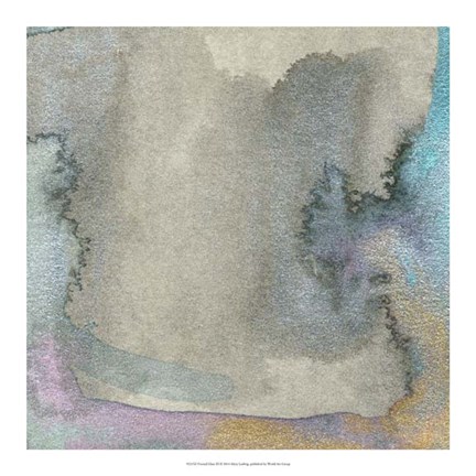 Framed Frosted Glass III Print