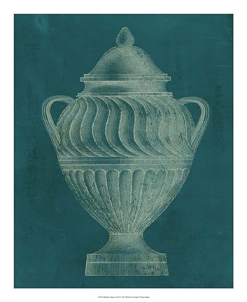 Framed Modern Classic Urn II Print