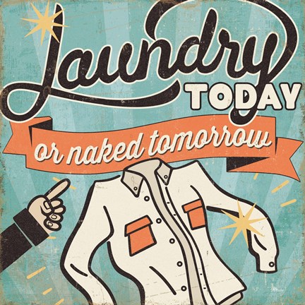 Framed Cleaners I Print