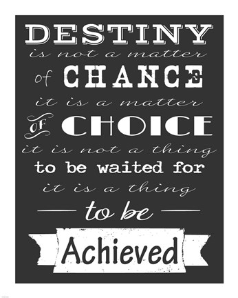 Framed Destiny Print