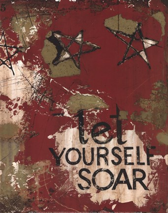 Framed Let Yourself Soar Print