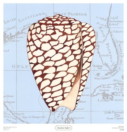 Framed Seashore Gifts I Print