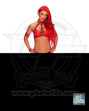 Framed Eva Marie 2014 Posed Print