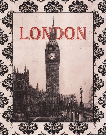 Framed London Dreams Print