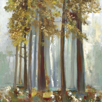 Framed Upon the Leaves II Print