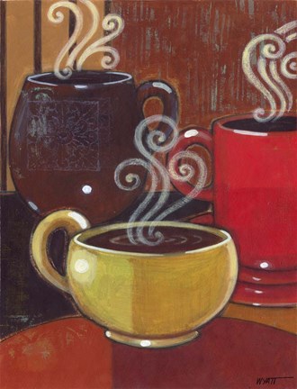 Framed Wake Up Call I Print