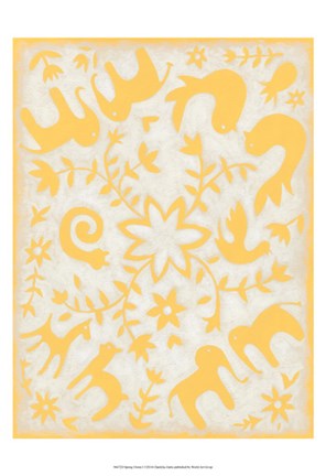 Framed Spring Otomi I Print