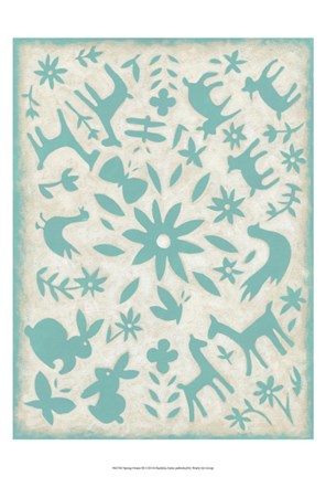 Framed Spring Otomi III Print