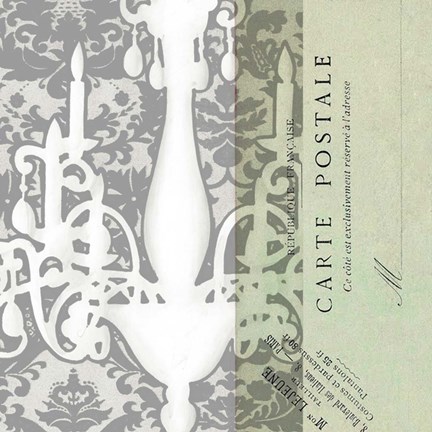 Framed Paris Tapestry III Print