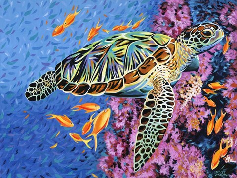 Framed Cruising Along II Print