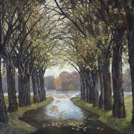 Framed Lakes Rendezvous I Print