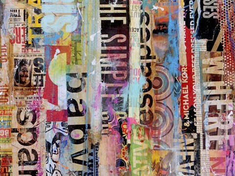 Framed Metro Mix 21 II Print