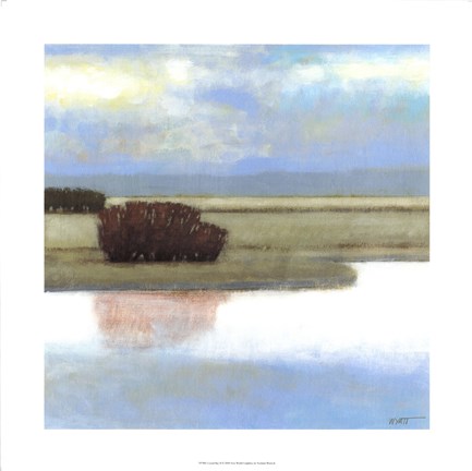 Framed Crystal Bay II Print