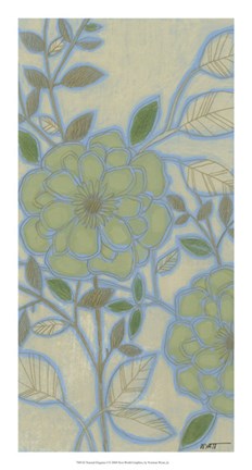 Framed Natural Elegance I Print