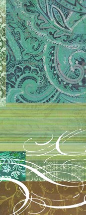 Framed Bohemian Echo II Print