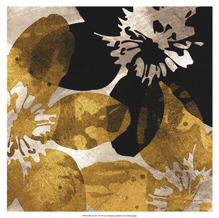 Framed Bloomer Tiles X Print