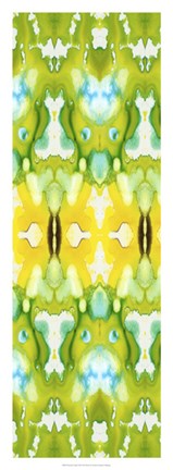 Framed Watercolor Quilt VIII Print