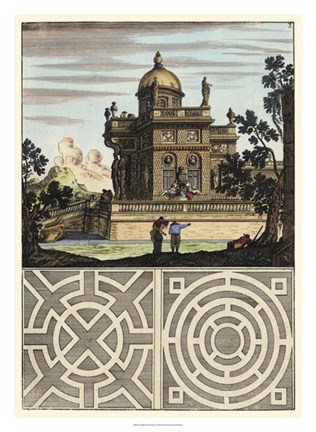 Framed Architectura Curiosa I Print