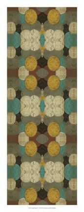 Framed Circular Repeat IV Print