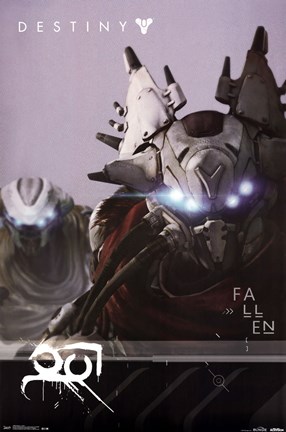 Framed Destiny - Fallen Print