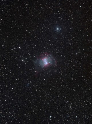 Framed Dumbbell Nebula Print