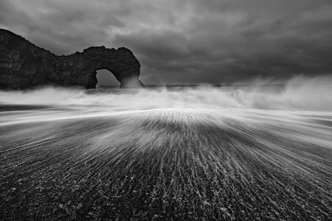 Framed Durdle Door in Dorset, England Print