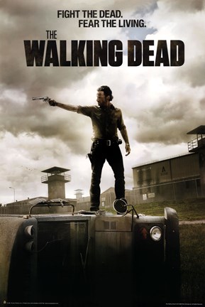 Framed Walking Dead - Season 3 Jailhouse Print