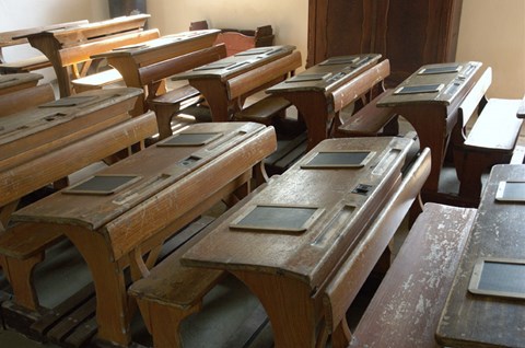 Framed Old school Print