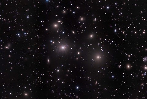 Framed PerClusterA  Great galaxy cluster Perseus A Print