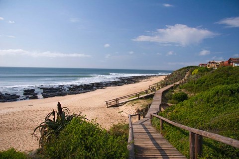 Jeffrey's Bay boardwalk, Supertubes, South Africa by Micah Wright