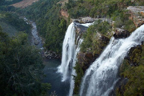 Framed Lisbon Falls near Graskop, Mpumalanga province, South Africa Print