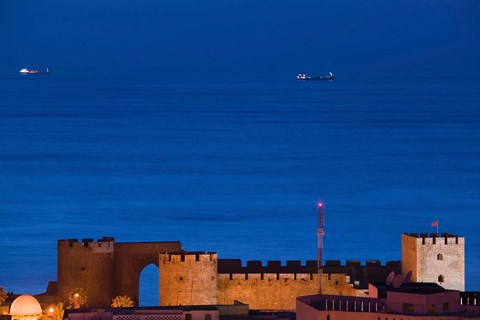 Framed MOROCCO, SAFI: Qasr, al, Bahr Portuguese Fort Wall Mural Print