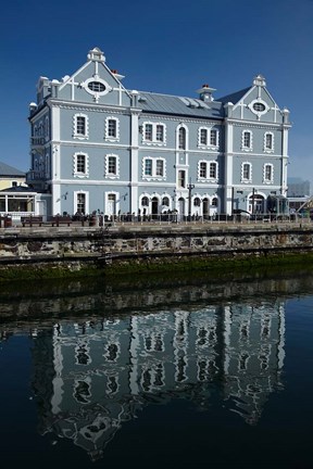 Framed Old Port Captain&#39;s Building, Waterfront, Cape Town, South Africa Print