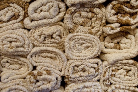 Framed Silk textiles Print