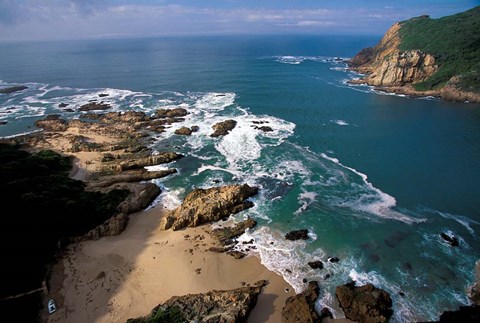 Framed South Africa, Garden Route, Knysna Lagoon Inlet Print