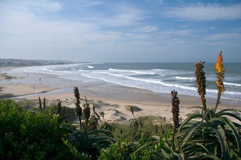 Framed Stretches of Beach, Jeffrey&#39;s Bay, South Africa Print